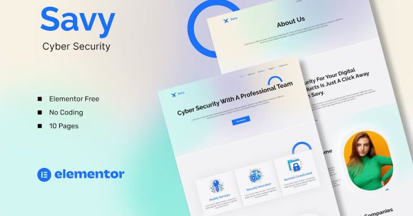 Savy Cybersecurity Element Template Kit