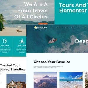 Ntarah Tours Travel Elementor Template Kit
