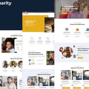 LoveIcon Nonprofit Charity Elements Template Kit