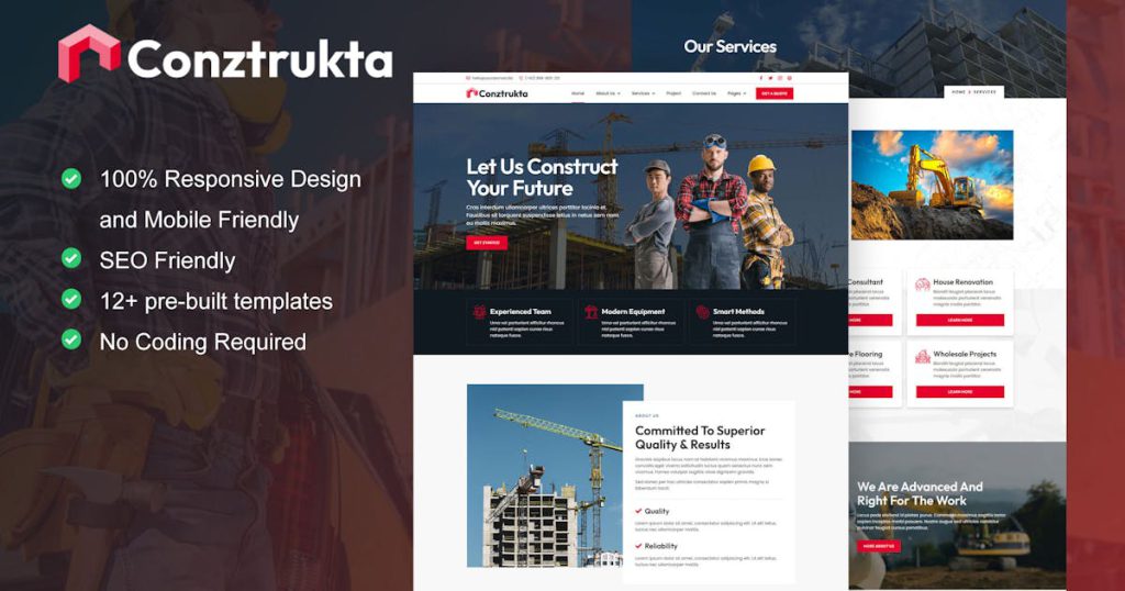 Conztrukta – 建筑服务元素模板套件