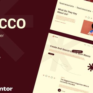 Moocoo Event Organizer Elementor Template Kit