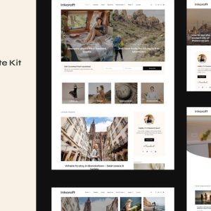 Inkcraft Modern Blog & Magazine Elementor Pro Template Suite