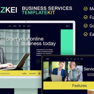 Bizkei | 商业与服务元素模板套件