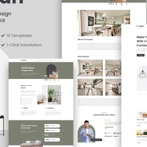 Phapan Furniture & Interior Design Elements Template Kit