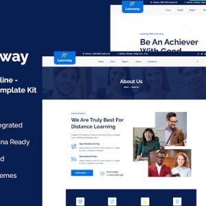 Learnway Professional Online Education Courses Elementor Template Kit