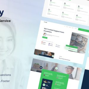 Virtuelly - Virtual Assistant Service Elementor Template Kit