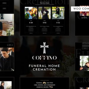 Coffino 殡仪馆服务和火化 Elementor Pro 模板套件