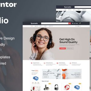 Sonadio Woocommerce 音频商店 Elementor Pro 模板套件