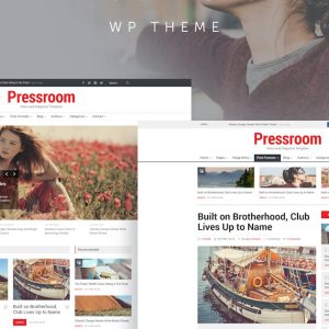 Pressroom News and Magazine WordPress Theme